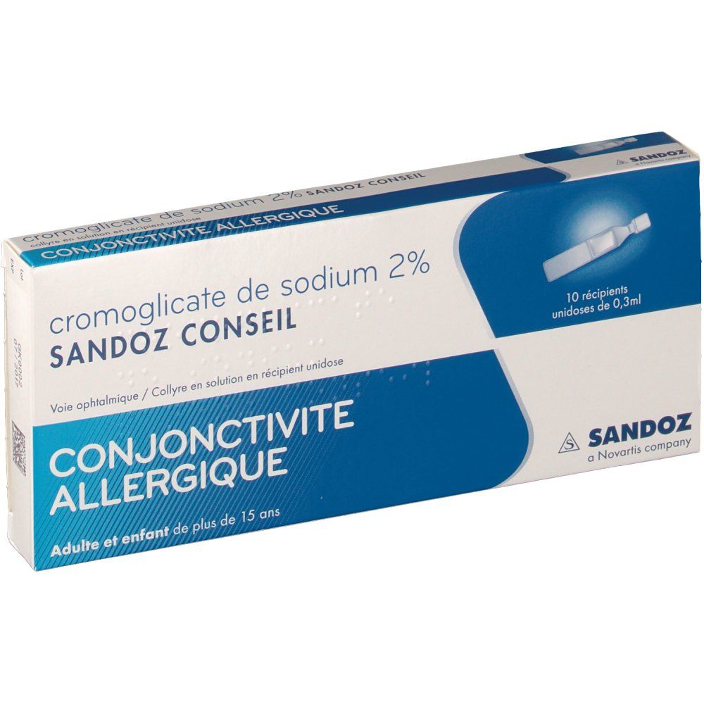 Sandoz Cromoglicate de sodium 2 %