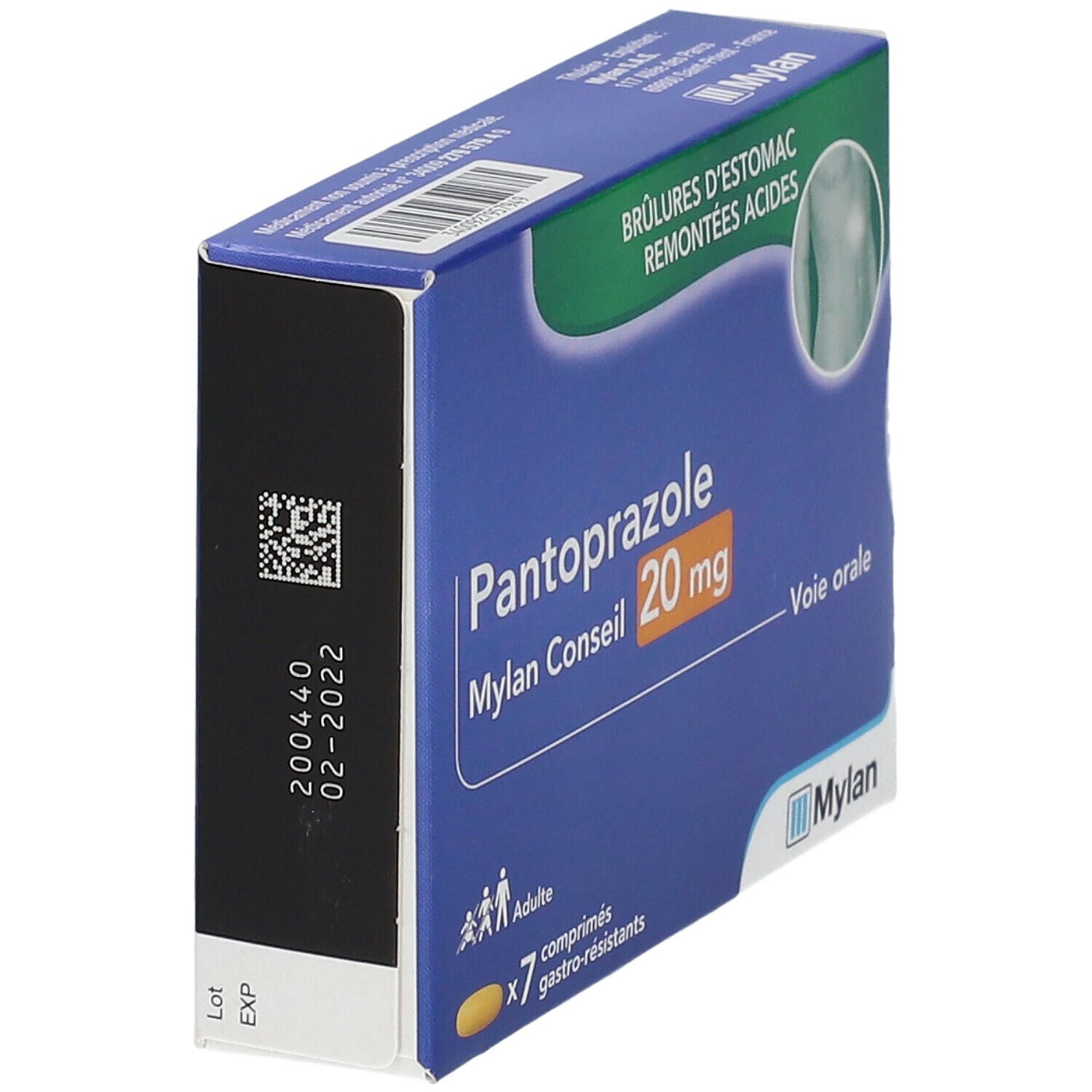 Mylan Pantoprazole 20 mg