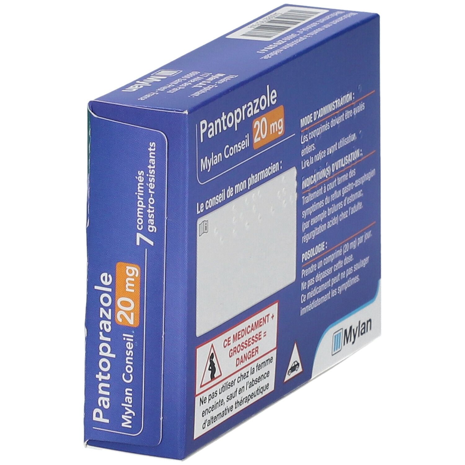 Mylan Pantoprazole 20 mg