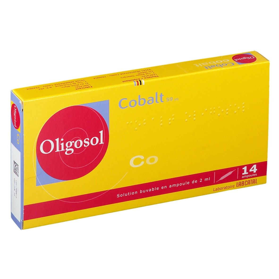 Laboratoire Labcatal Oligosol Cobalt