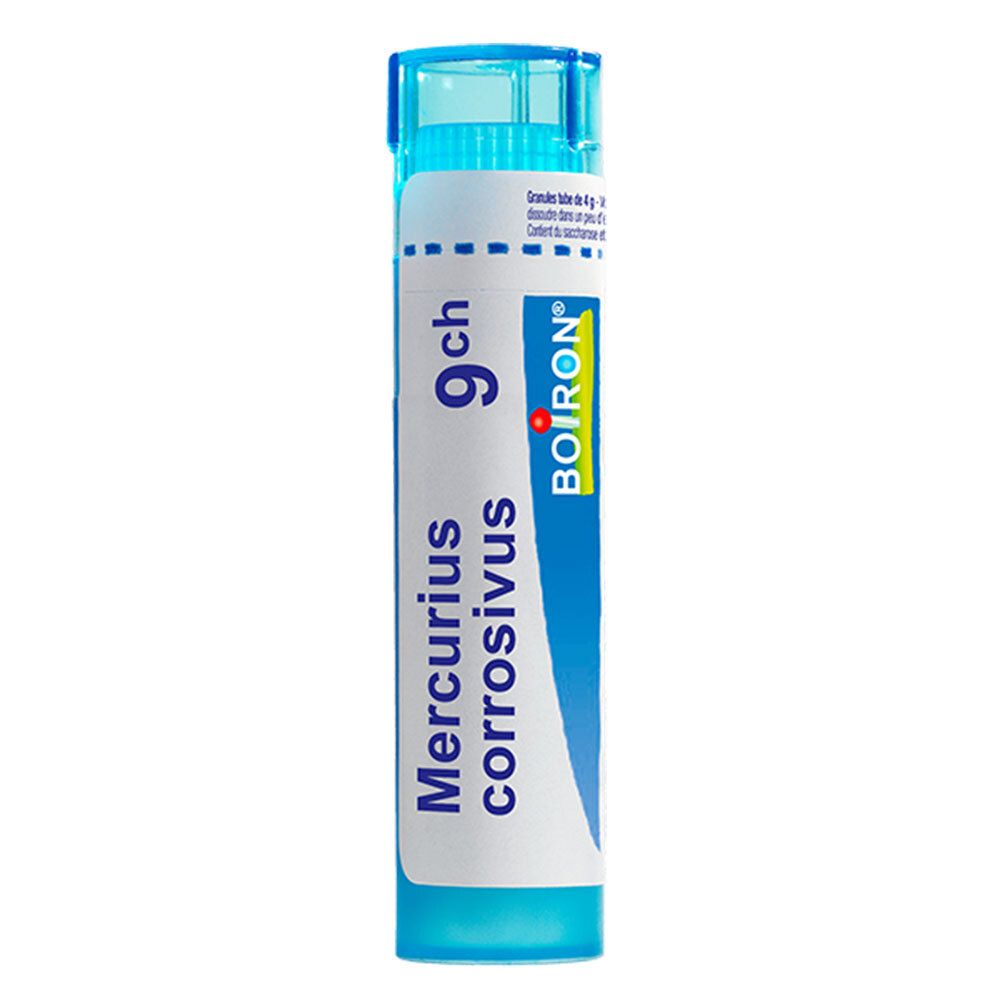 Boiron Mercurius corrosivus 9 ch tube granules.