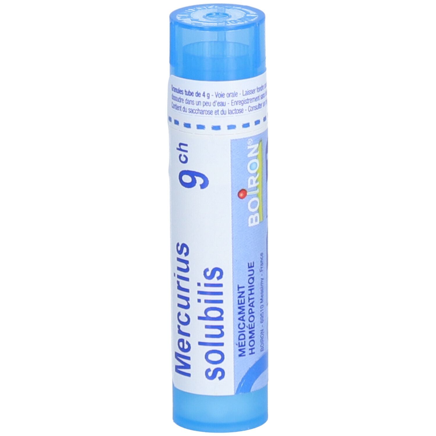 MERCURIUS SOLUBILIS BOIRON 9CH tube-granules