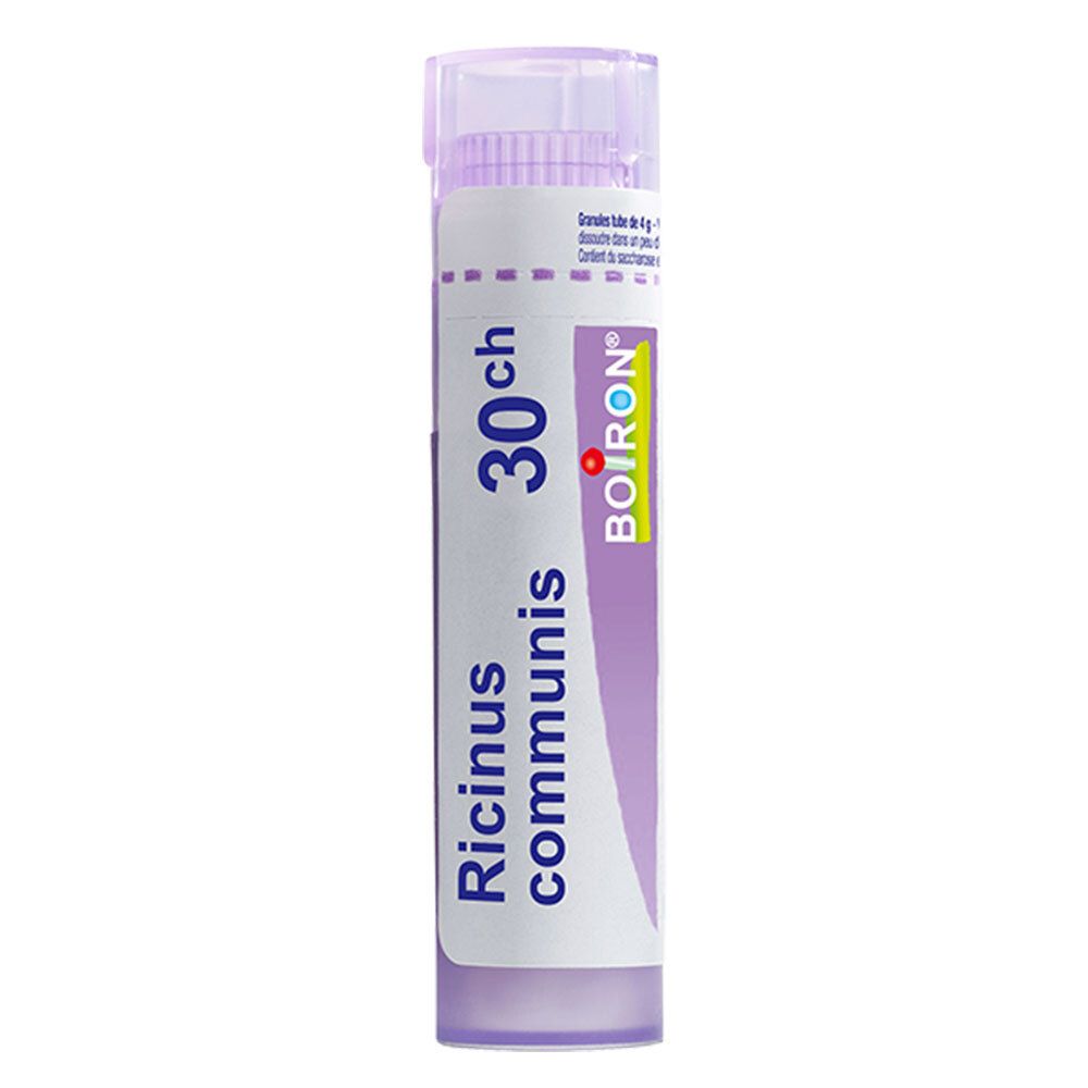 Tube de granules Boiron Ricinus Communis 30 ch