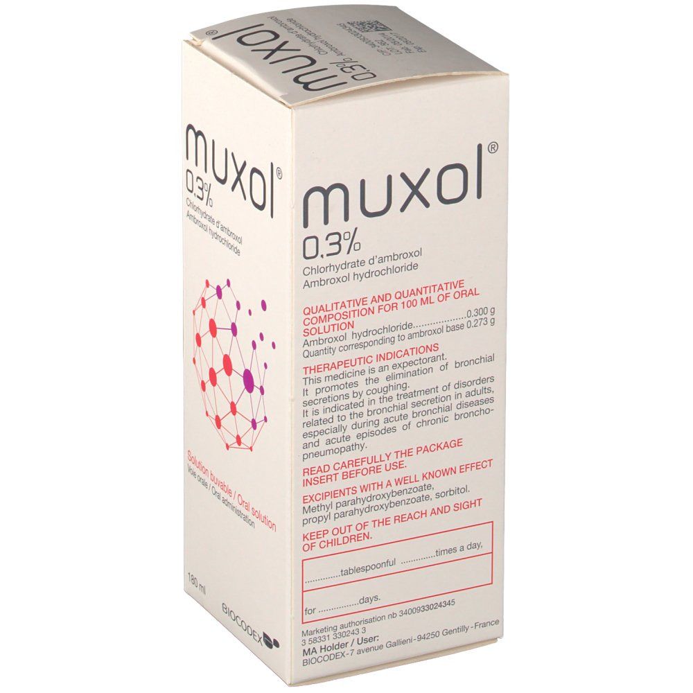 Muxol® 0.3% s/s