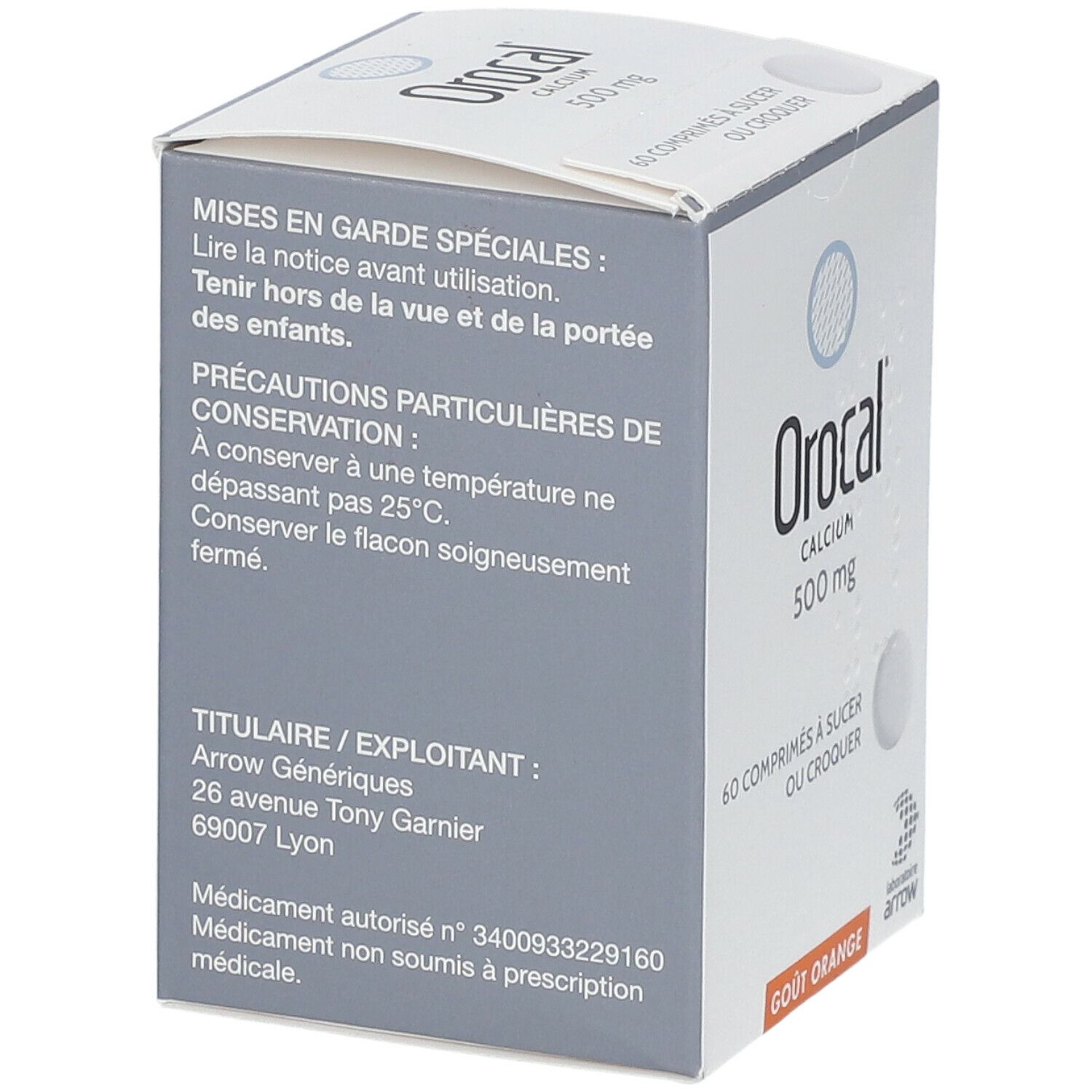Orocal® 500 mg