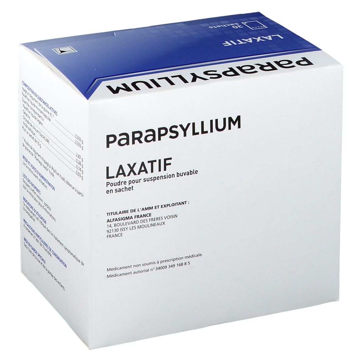 Parapsyllium® Poudre pour suspension buvable