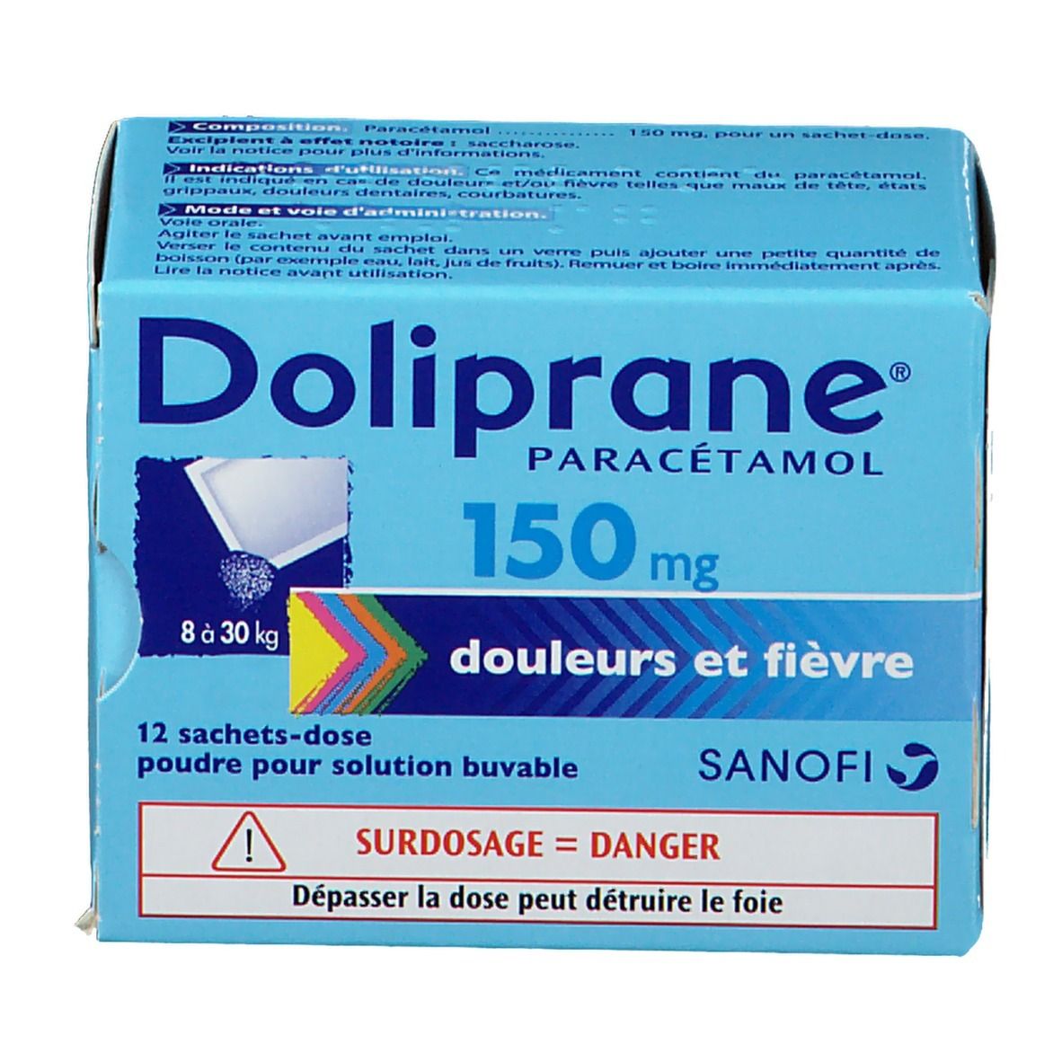 Doliprane® 150 mg