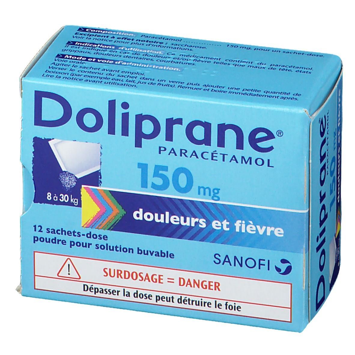 Doliprane® 150 mg