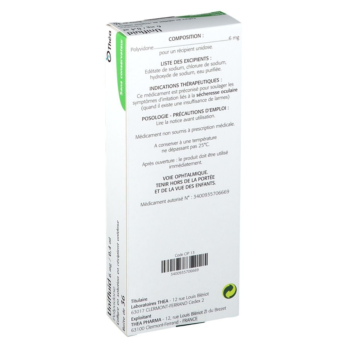 Unifluid 6 mg/0,4 ml