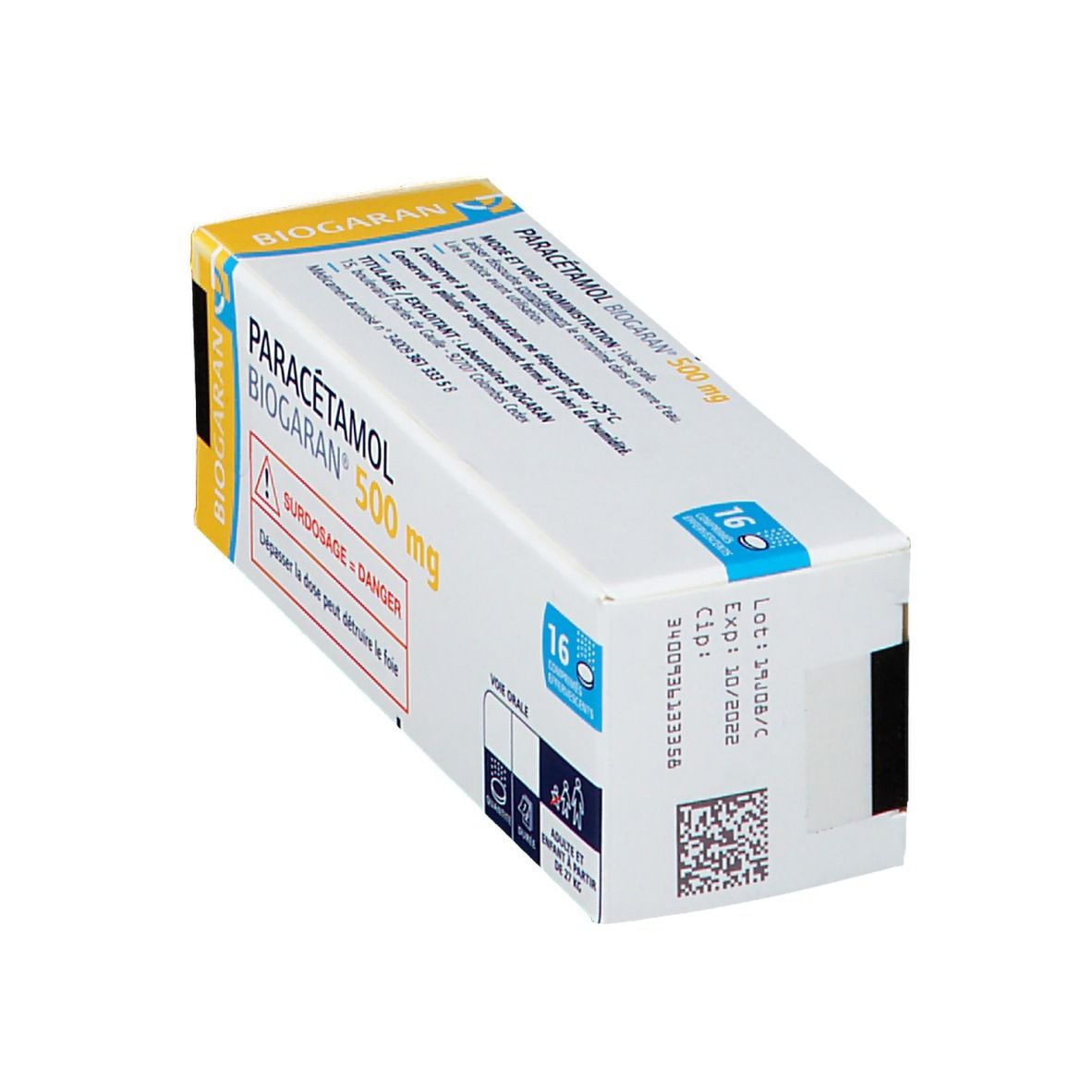 Paracétamol Biogaran® 500 mg