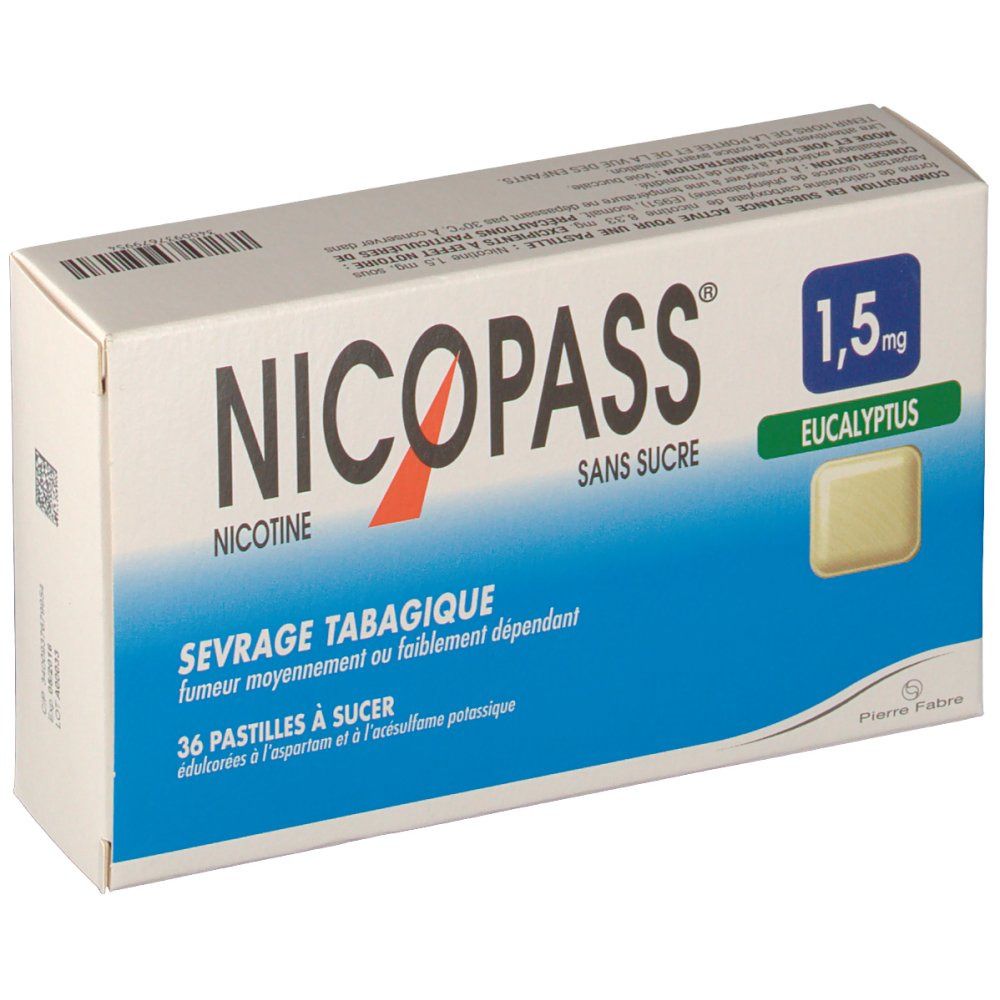 Nicopass® Eucalyptus s/s 1,5 mg