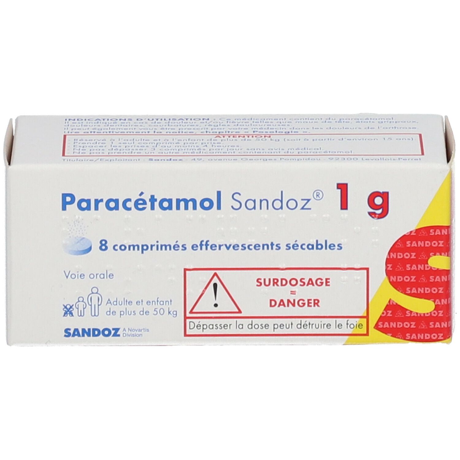 Paracétamol GNR® 1 g