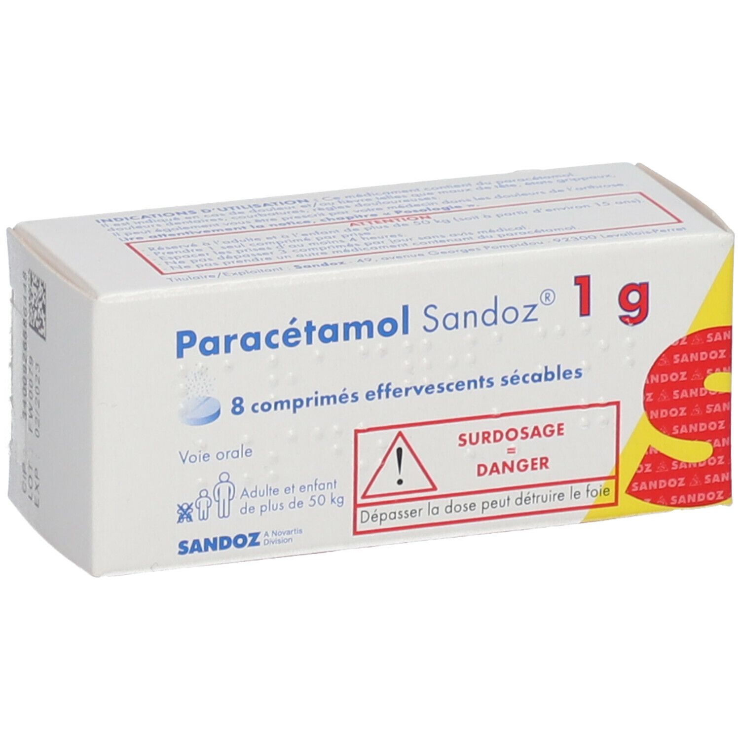 Paracétamol GNR® 1 g