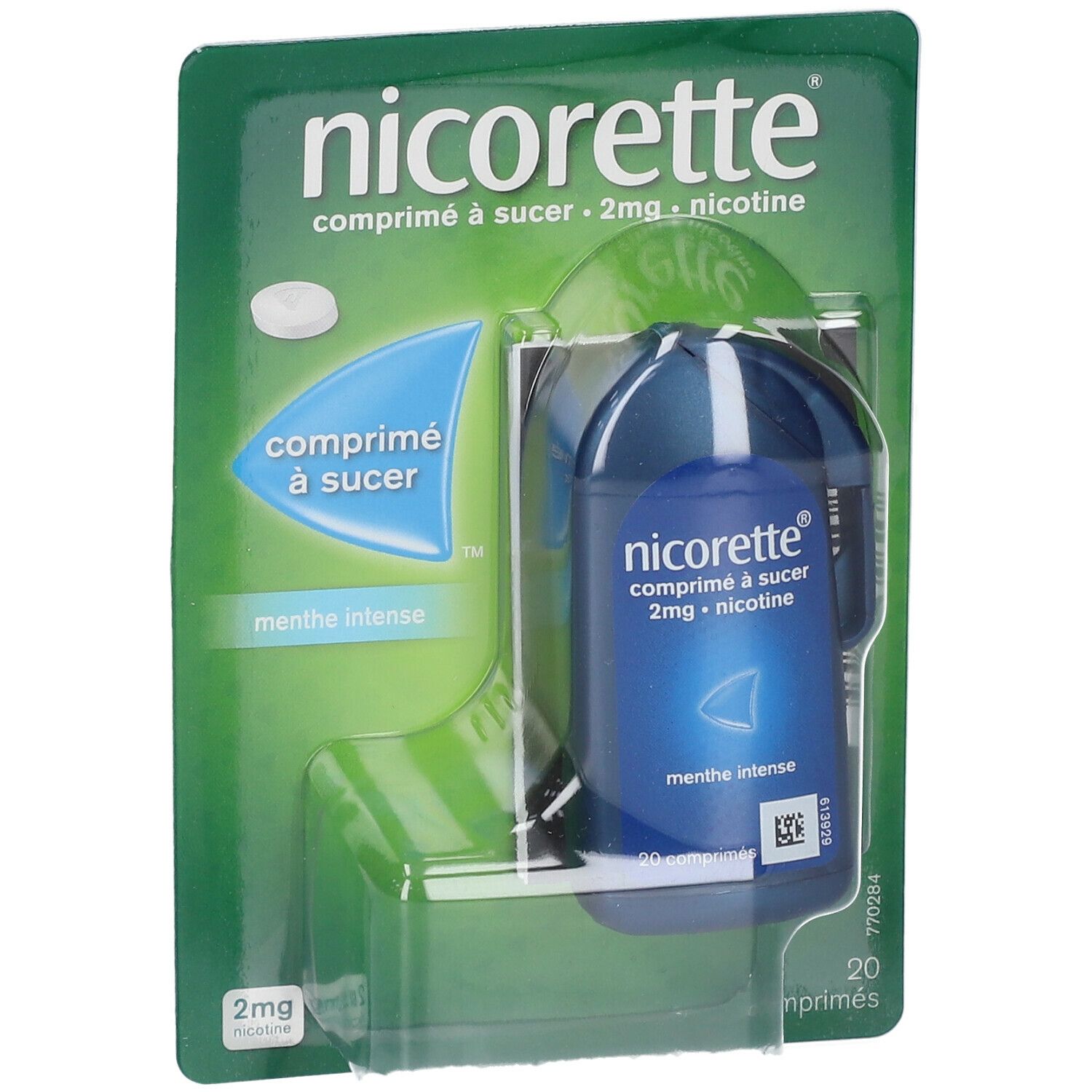 Nicorette® Menthe intense comprimé à sucer 2 mg