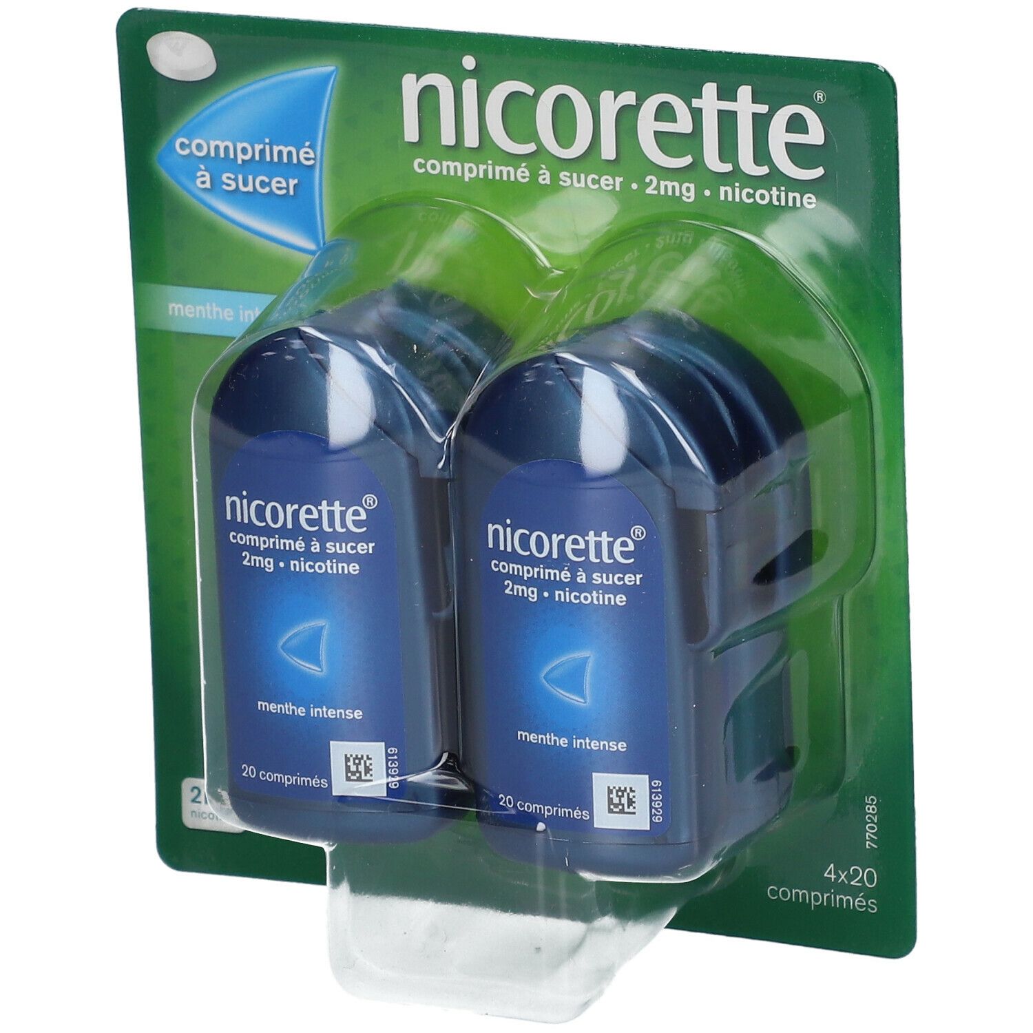 Nicorette® menthe intense cpmprimé à sucer 2 mg