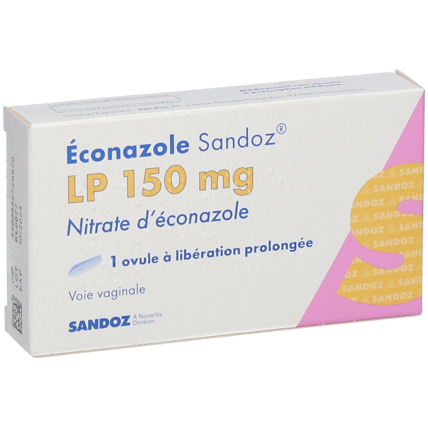 ECONAZOLE SANDOZ LP 1 pc(s) - Redcare Pharmacie