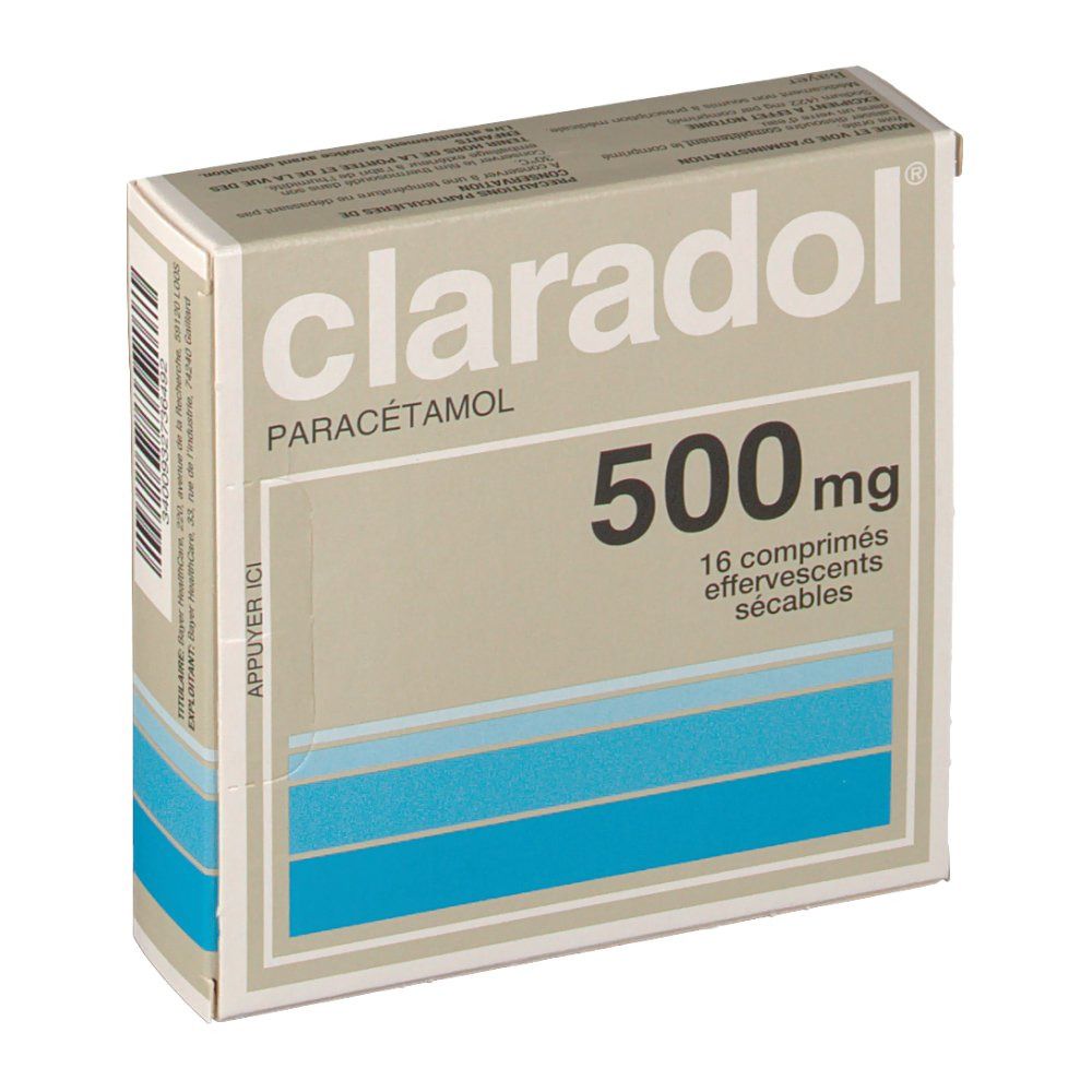 Claradol® Paracétamol 500 mg