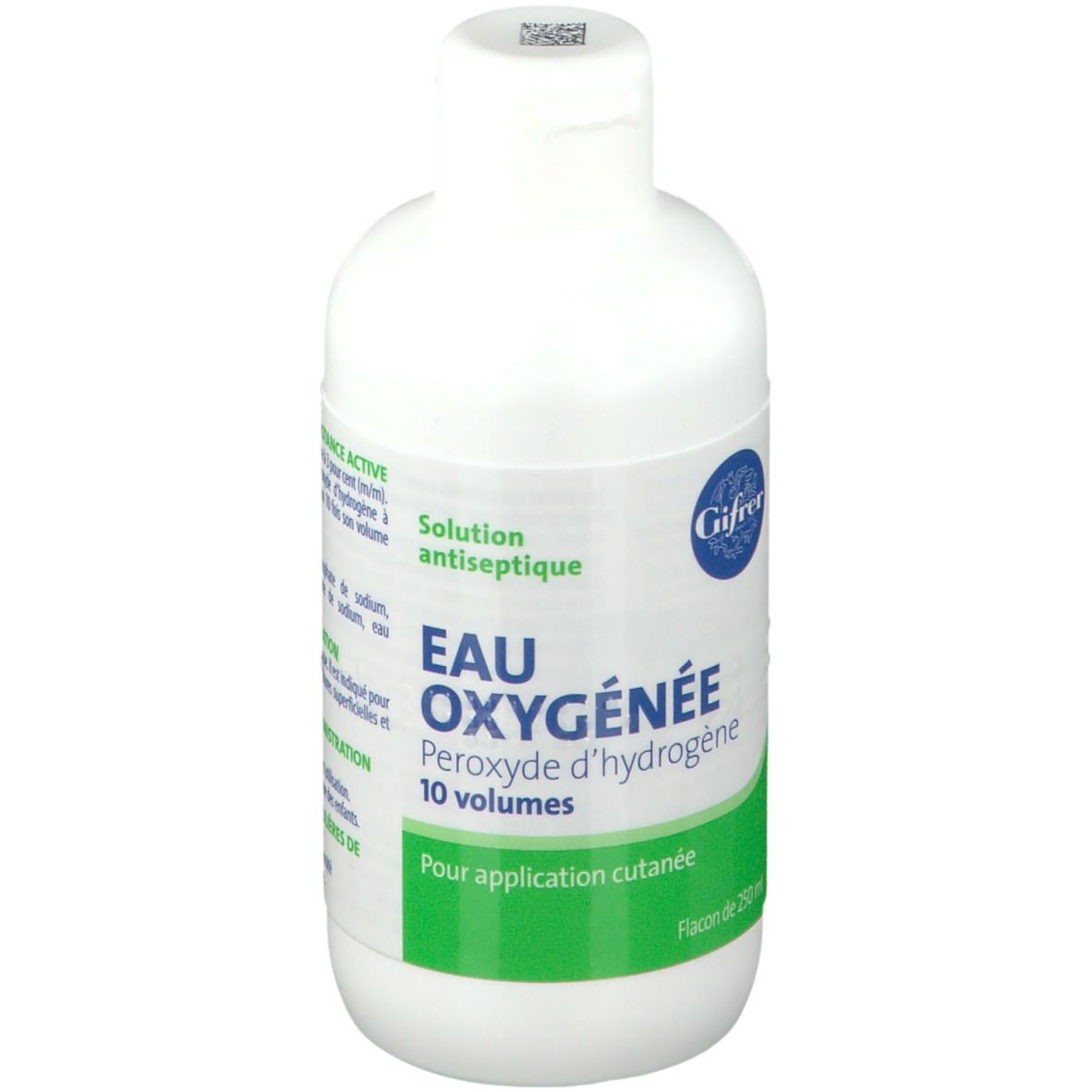 Gifrer Eau Oxygénée Solution Antiseptique 10 Volumes 250 ml
