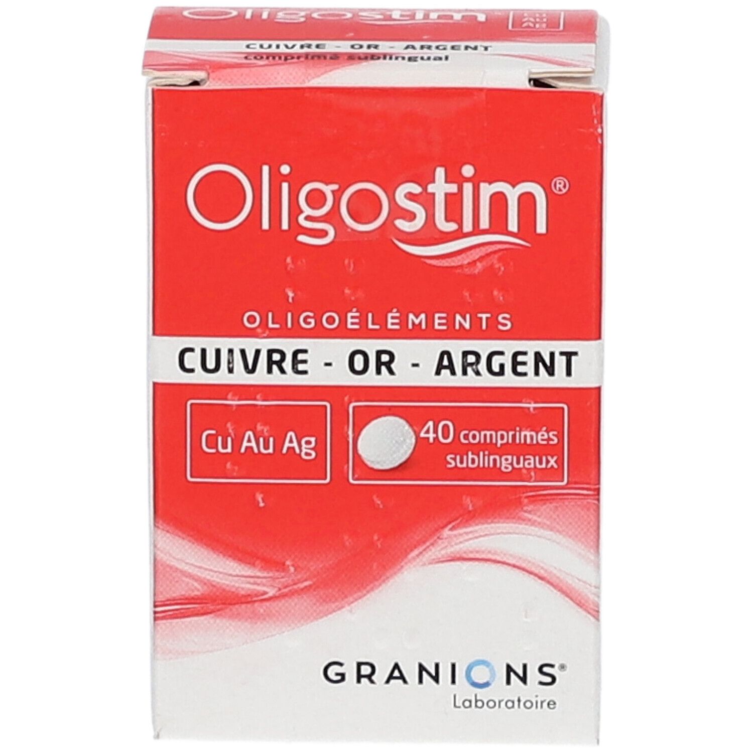Laboratoire des Granions® Oligostim® Cuivre Or Argent
