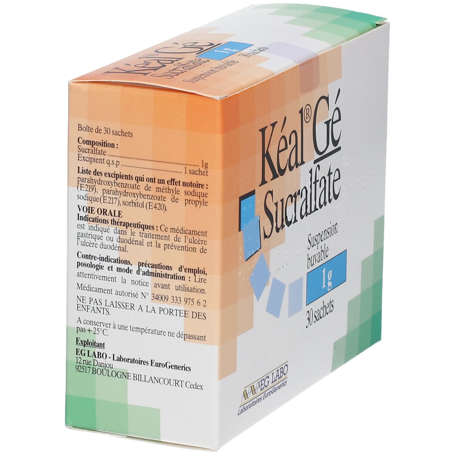Kéal® Gé Sucralfate 1 g