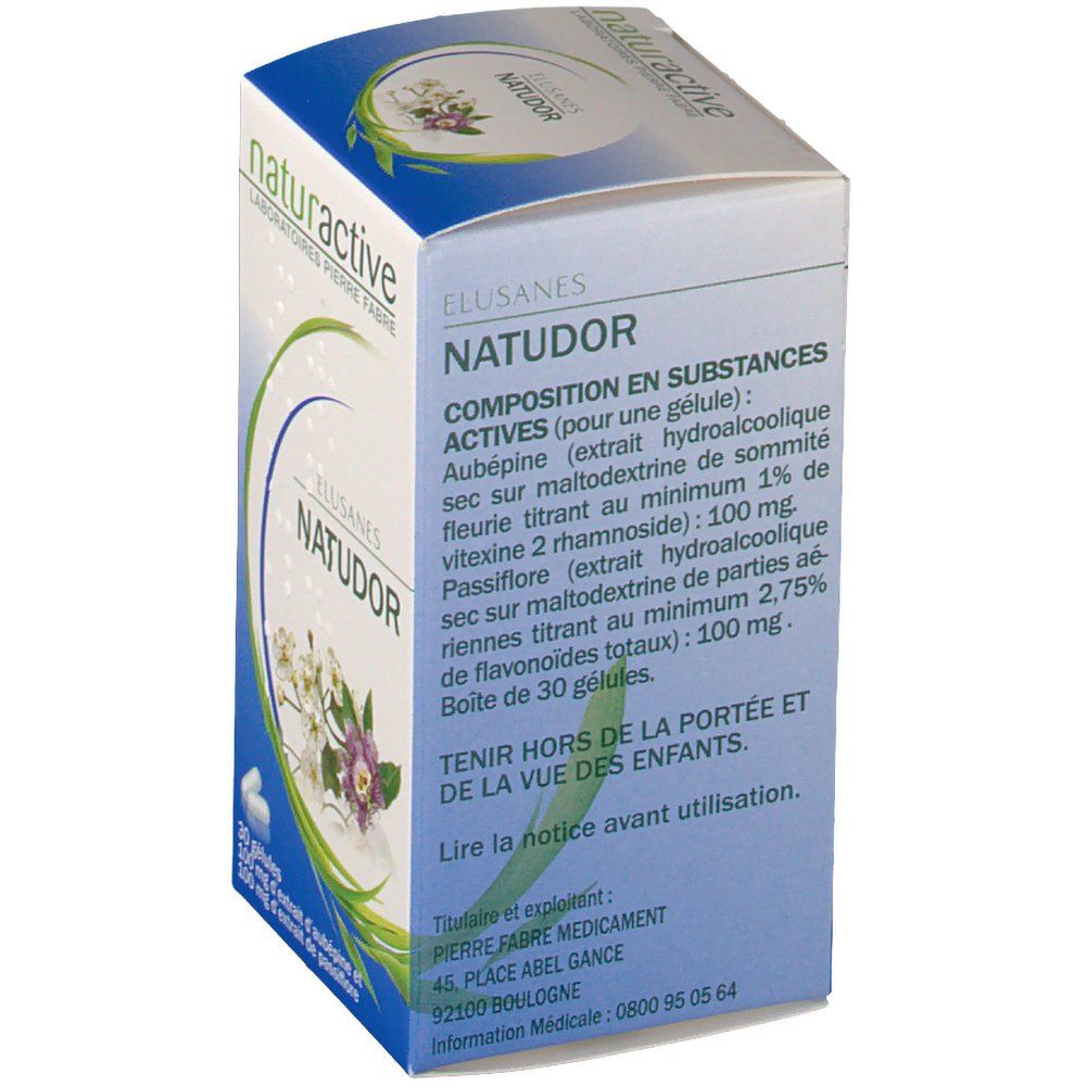 Naturactive ELUSANES Natudor (Aubép + Passifl)