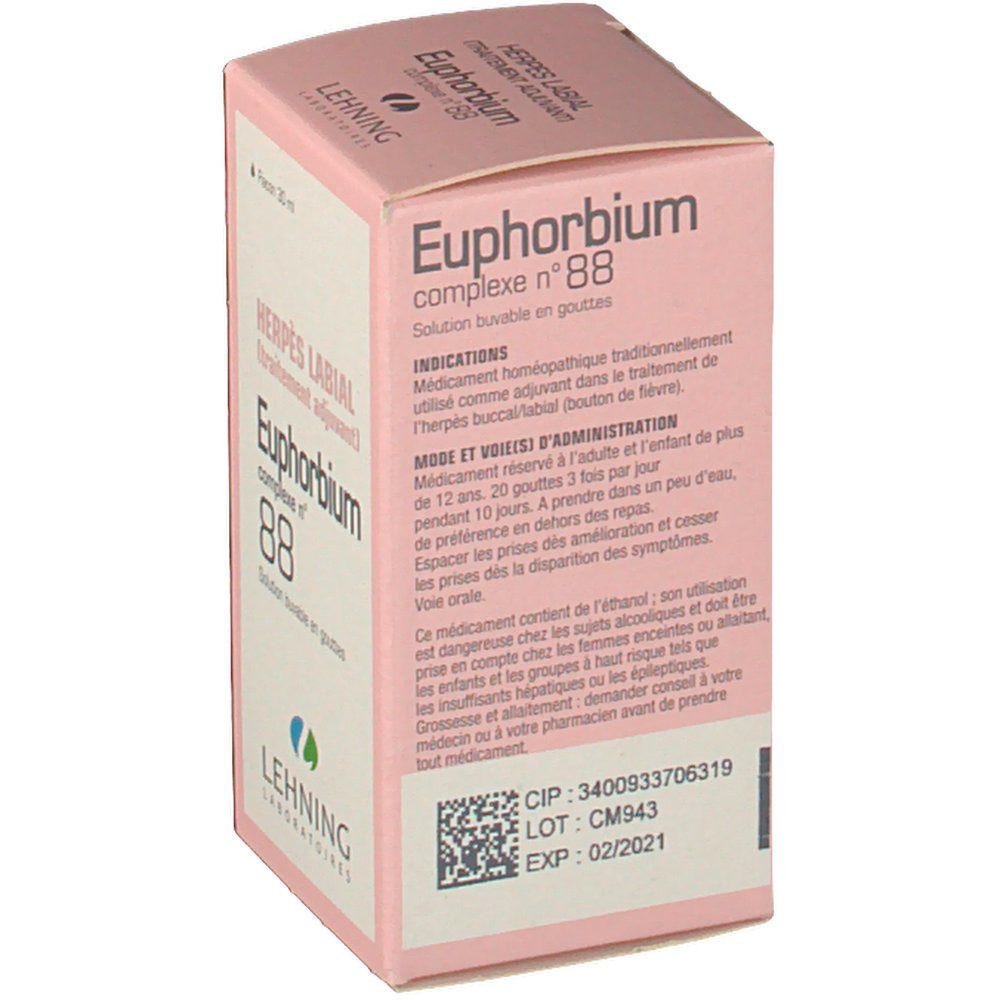 Lehning Euphorbium Complexe n°88