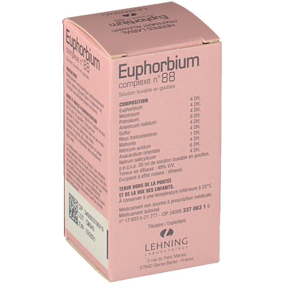 Lehning Euphorbium Complexe n°88