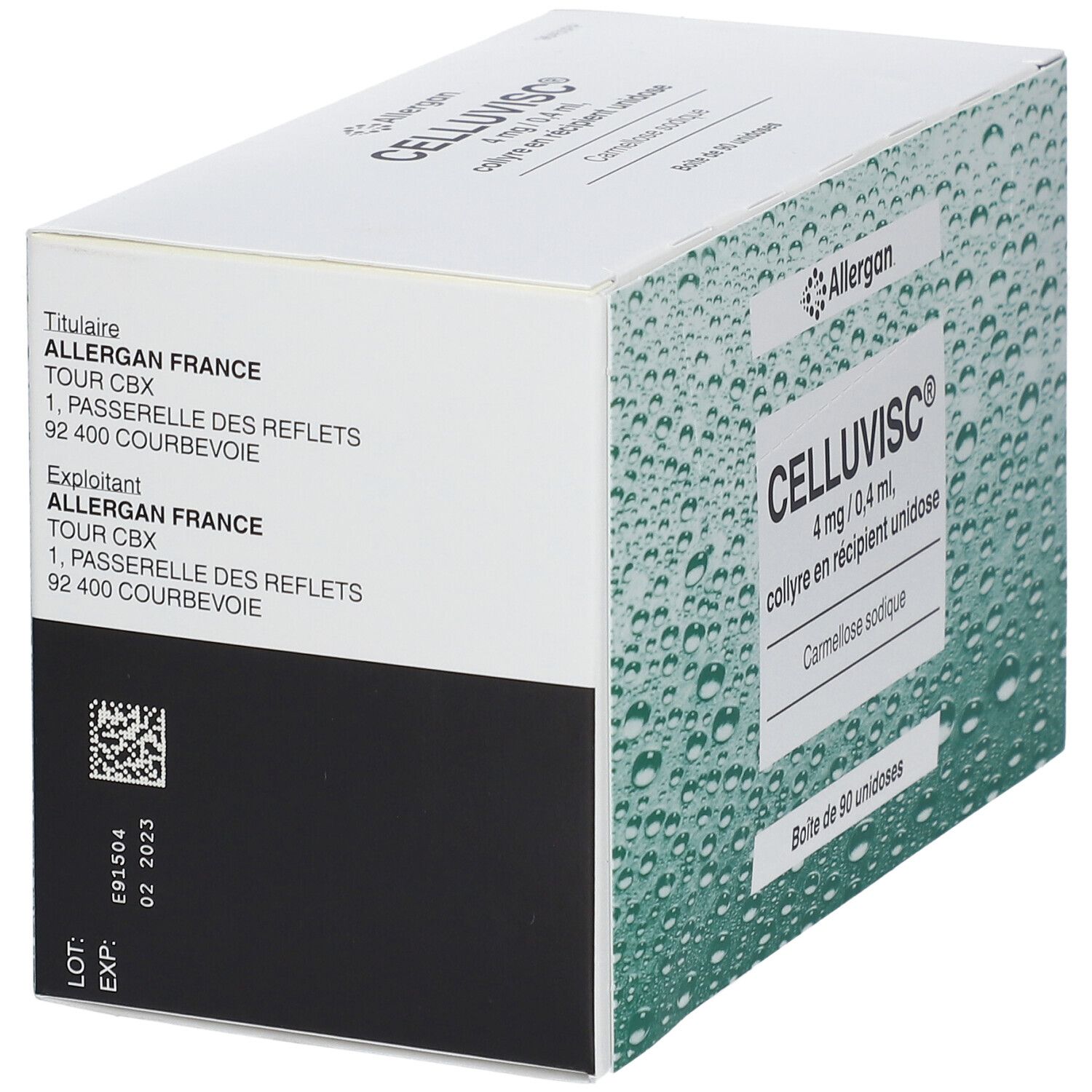 Allergan Celluvisc® 4 mg/0,4 mL