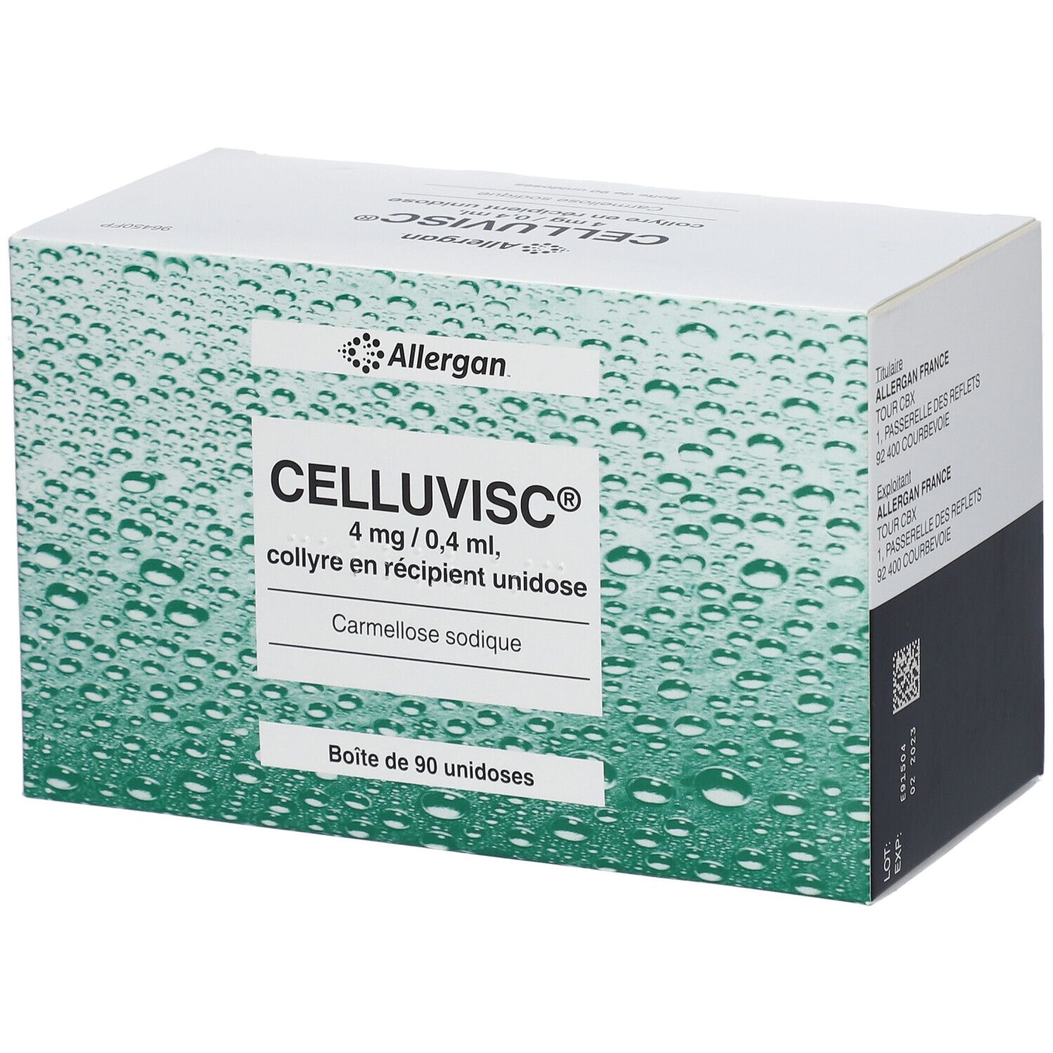 Allergan Celluvisc® 4 mg/0,4 mL