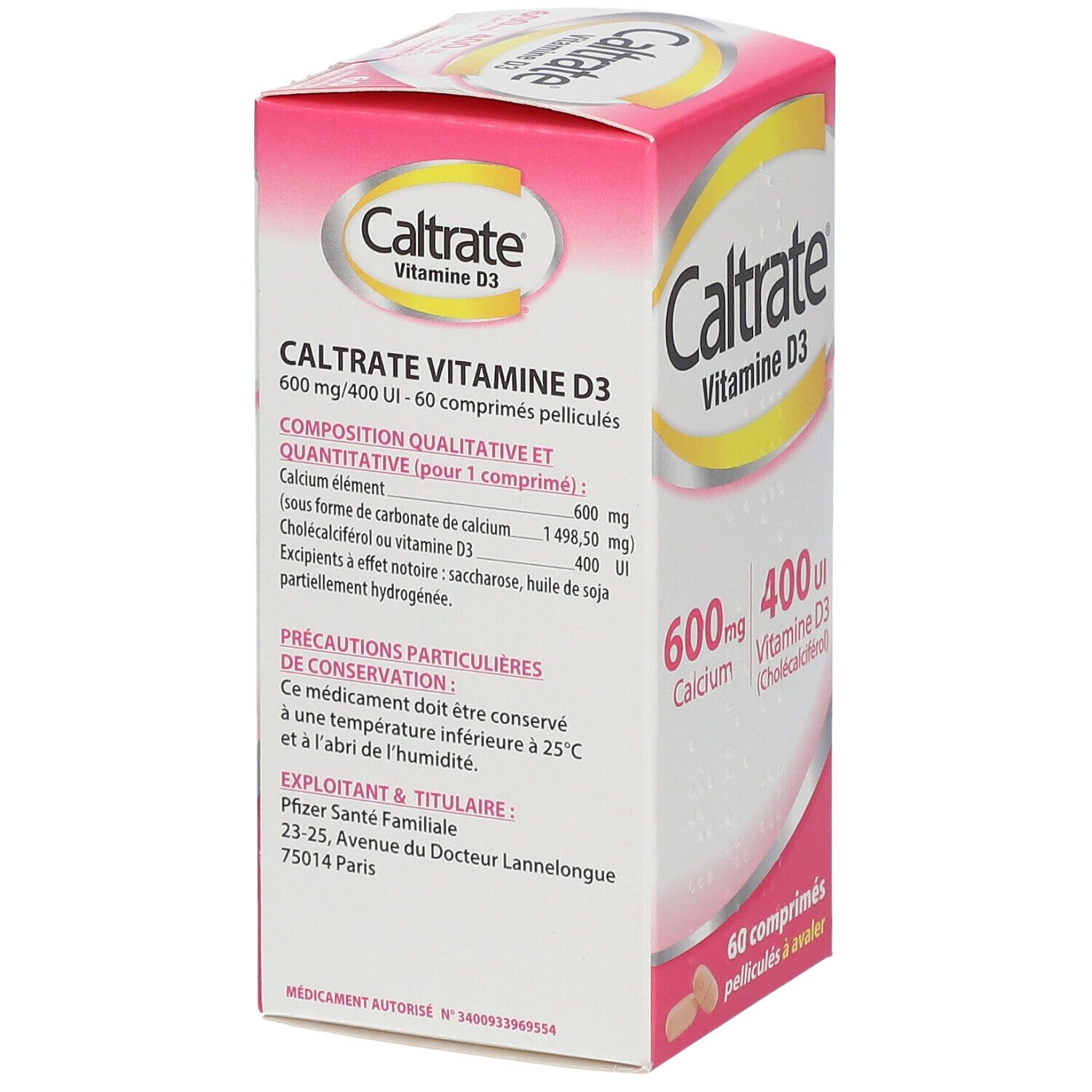 Caltrate® Vitamine D3