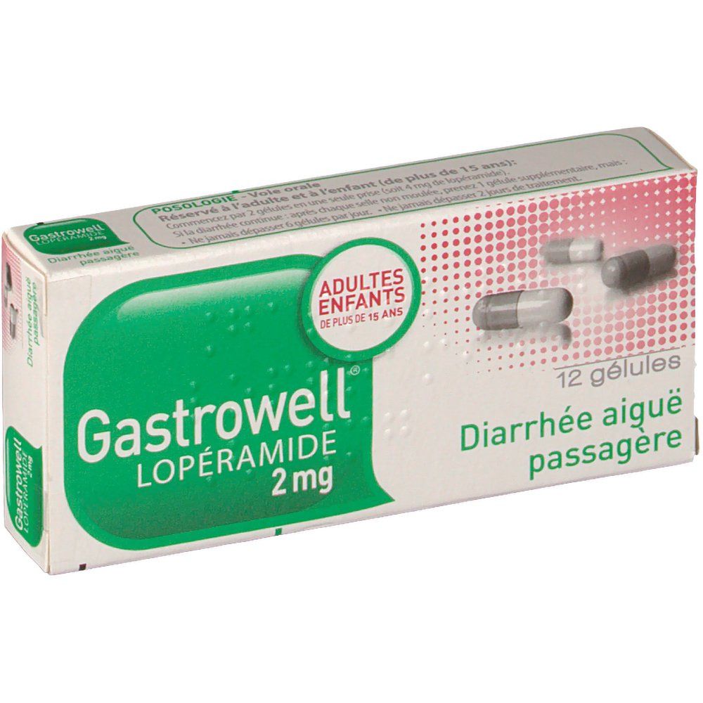 Gastrowell® Lopéramide 2 mg