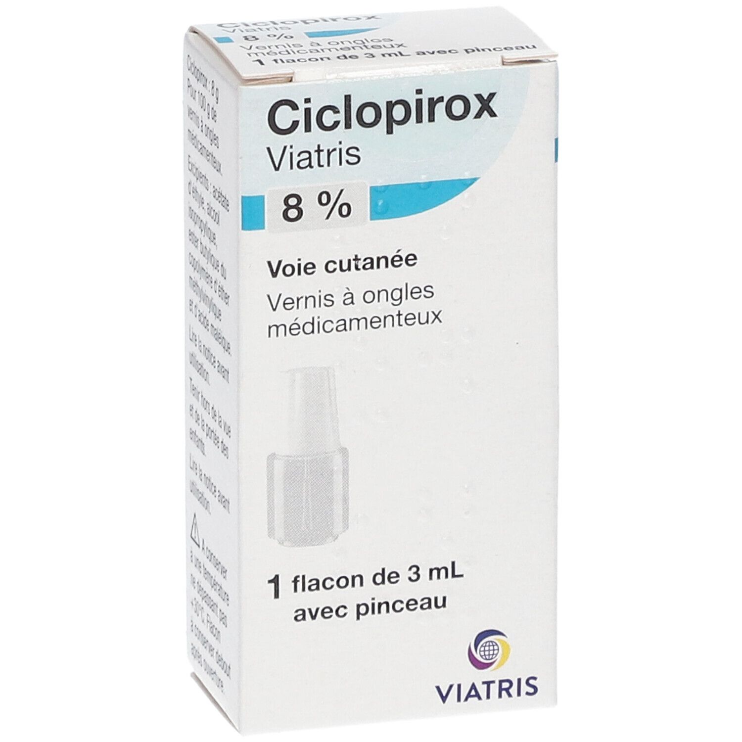 Ciclopirox Mylan 8%