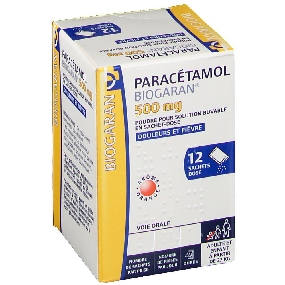 Paracétamol Biogaran® 500 mg