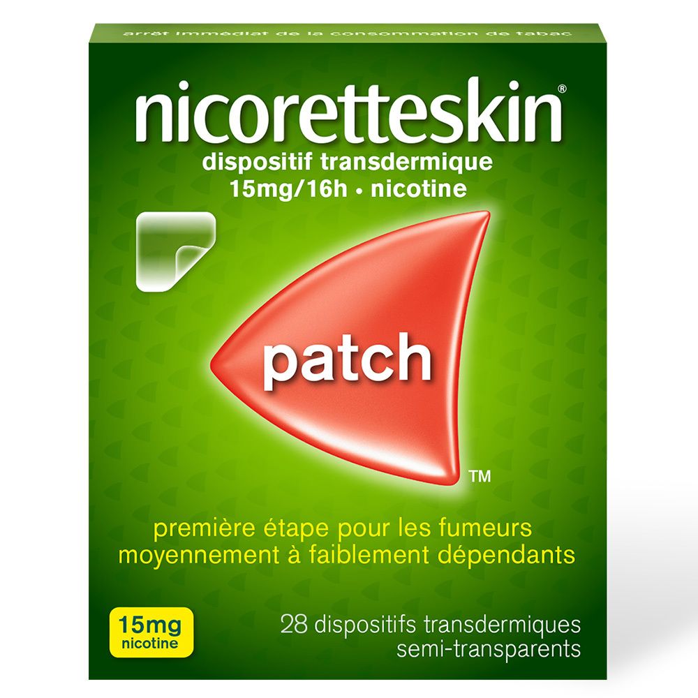 Nicoretteskin® 15 mg/16 h