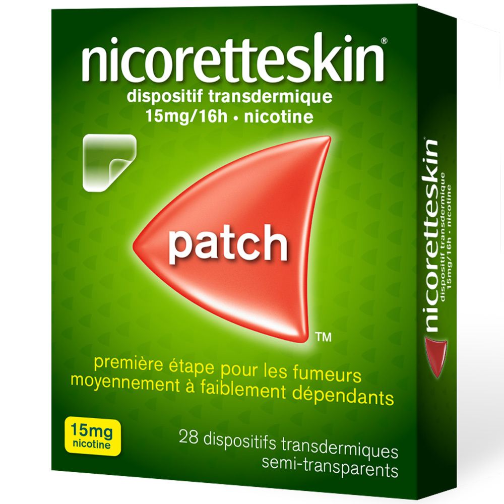 Nicoretteskin® 15 mg/16 h