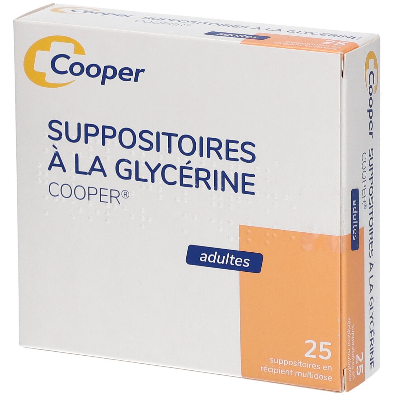 Suppositoire à la glycérine gifrer 25 suppositoires - Pharmacie Cap3000