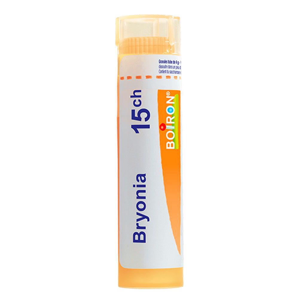 Tube de granules Boiron Bryonia 15 ch.
