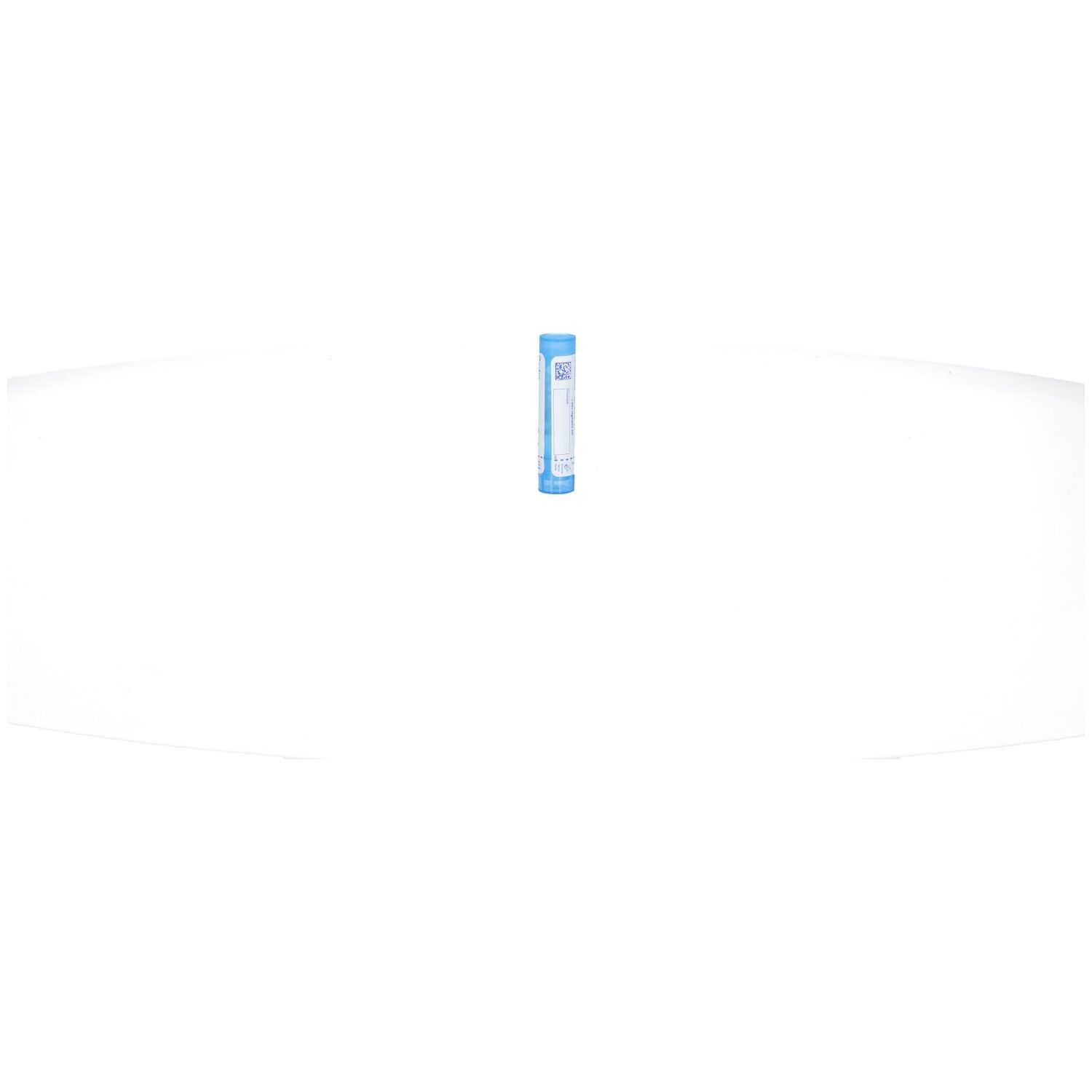 Boiron Carbo Vegetabilis 9 ch : Petit tube bleu avec étiquette blanche, isolé sur fond blanc.