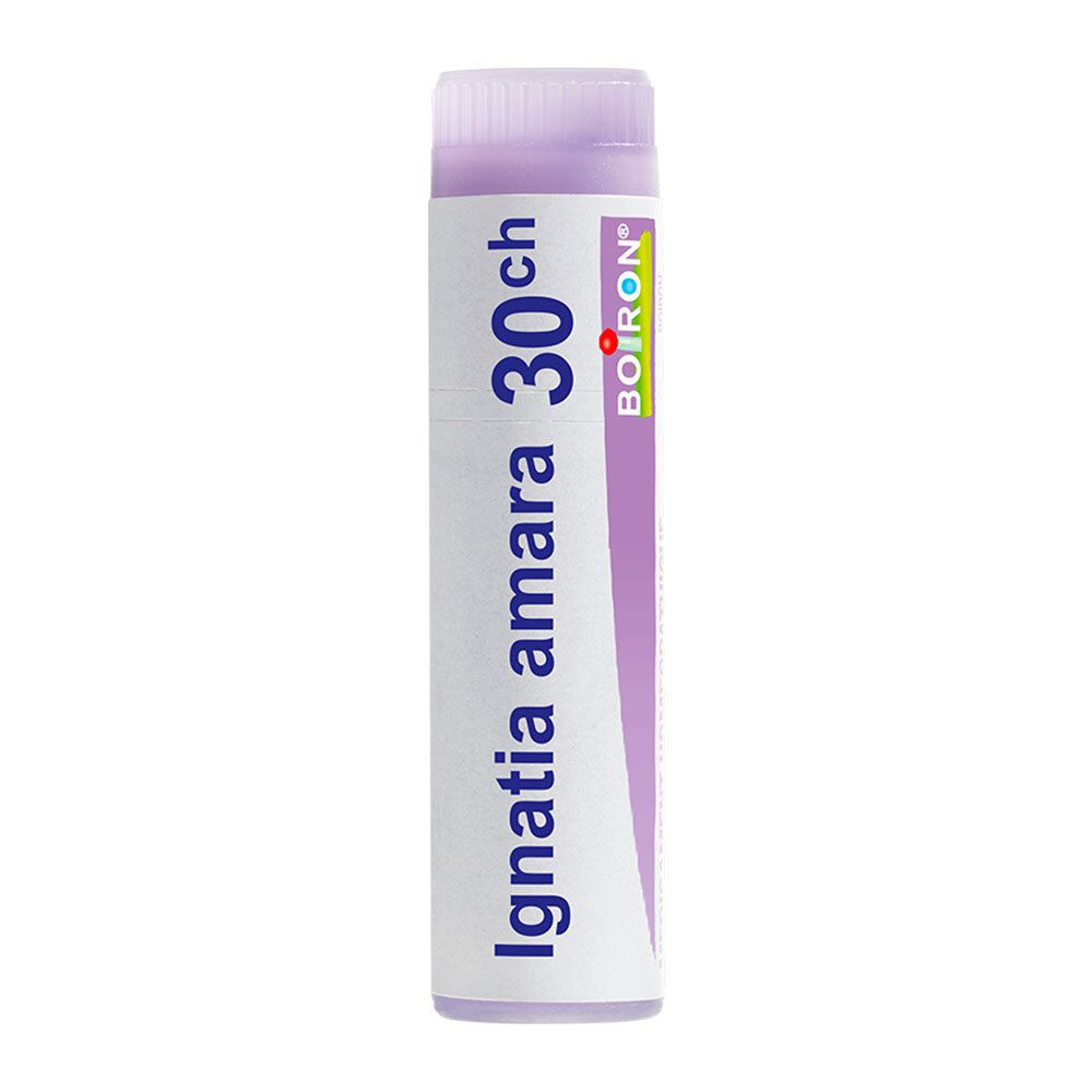 Tube de granules Boiron Ignatia amara 30 ch.