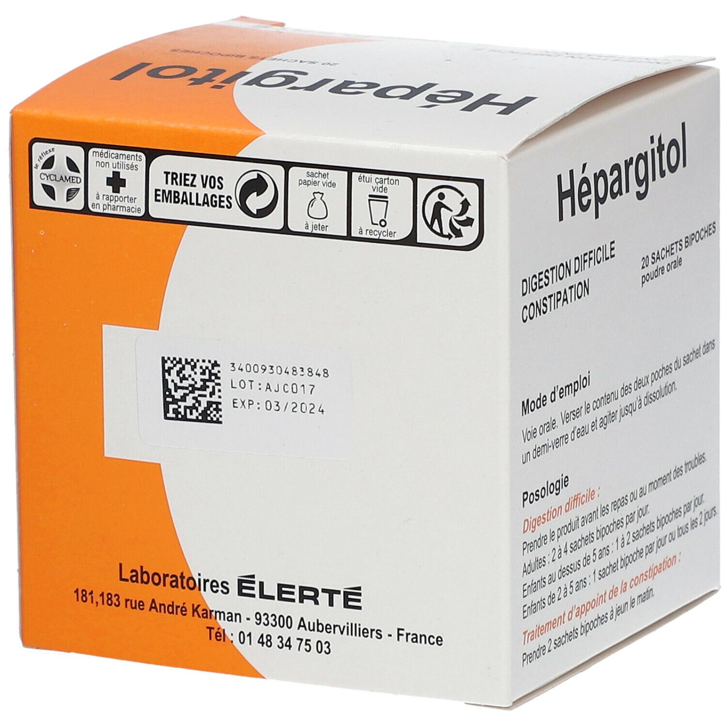 Élerté Hépargitol