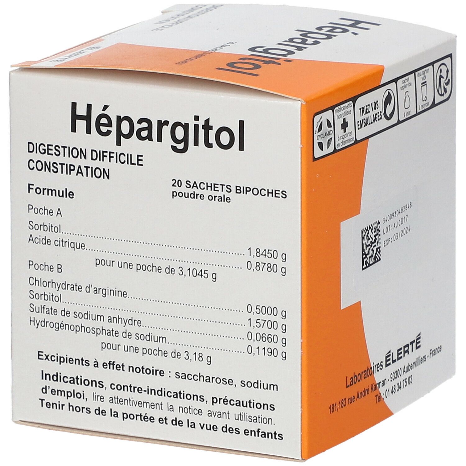 Élerté Hépargitol