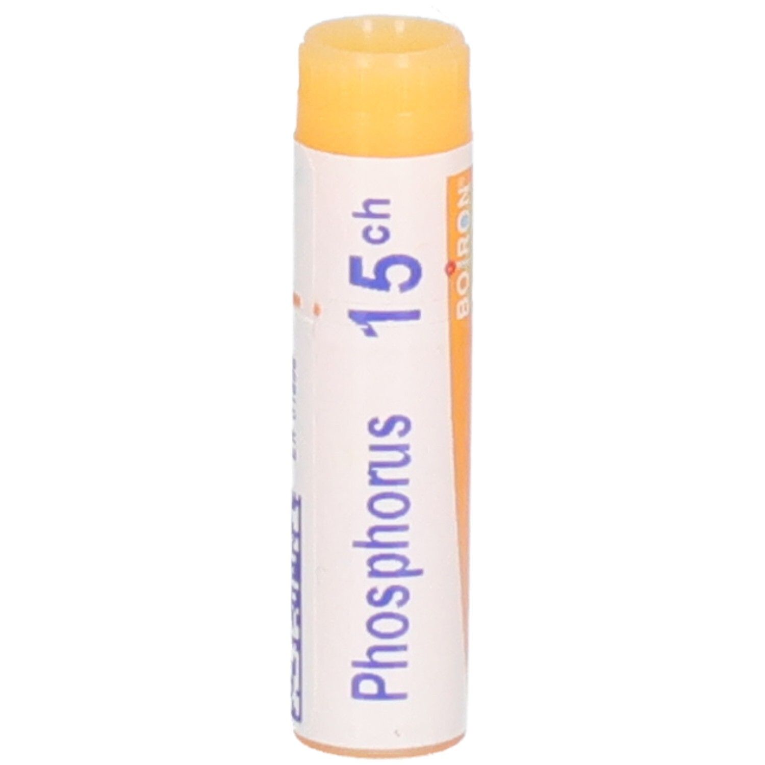 Tube Boiron Phosphorus 15 ch avec logo et étiquette Boiron.