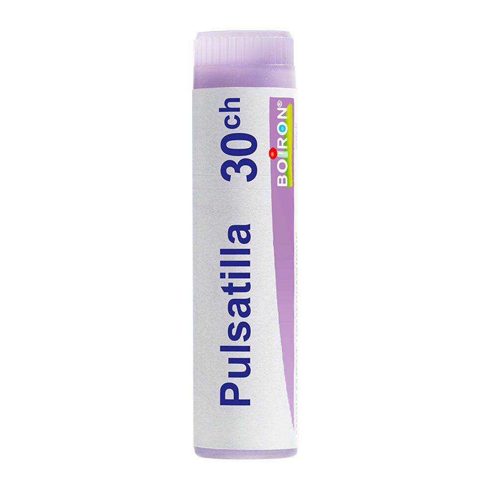 Tube de globules Boiron Pulsatilla 30 ch