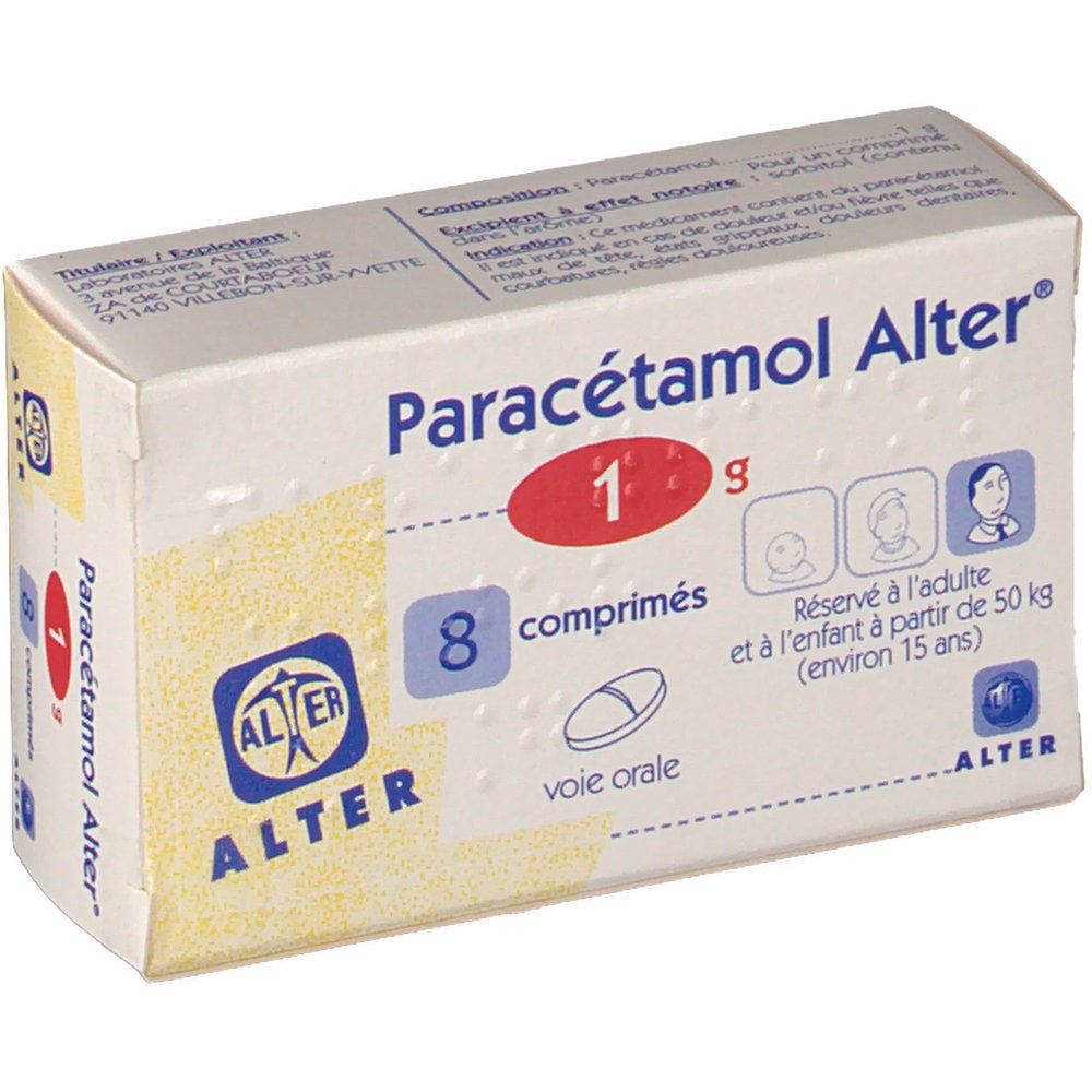 Alter Paracetamol 1 g