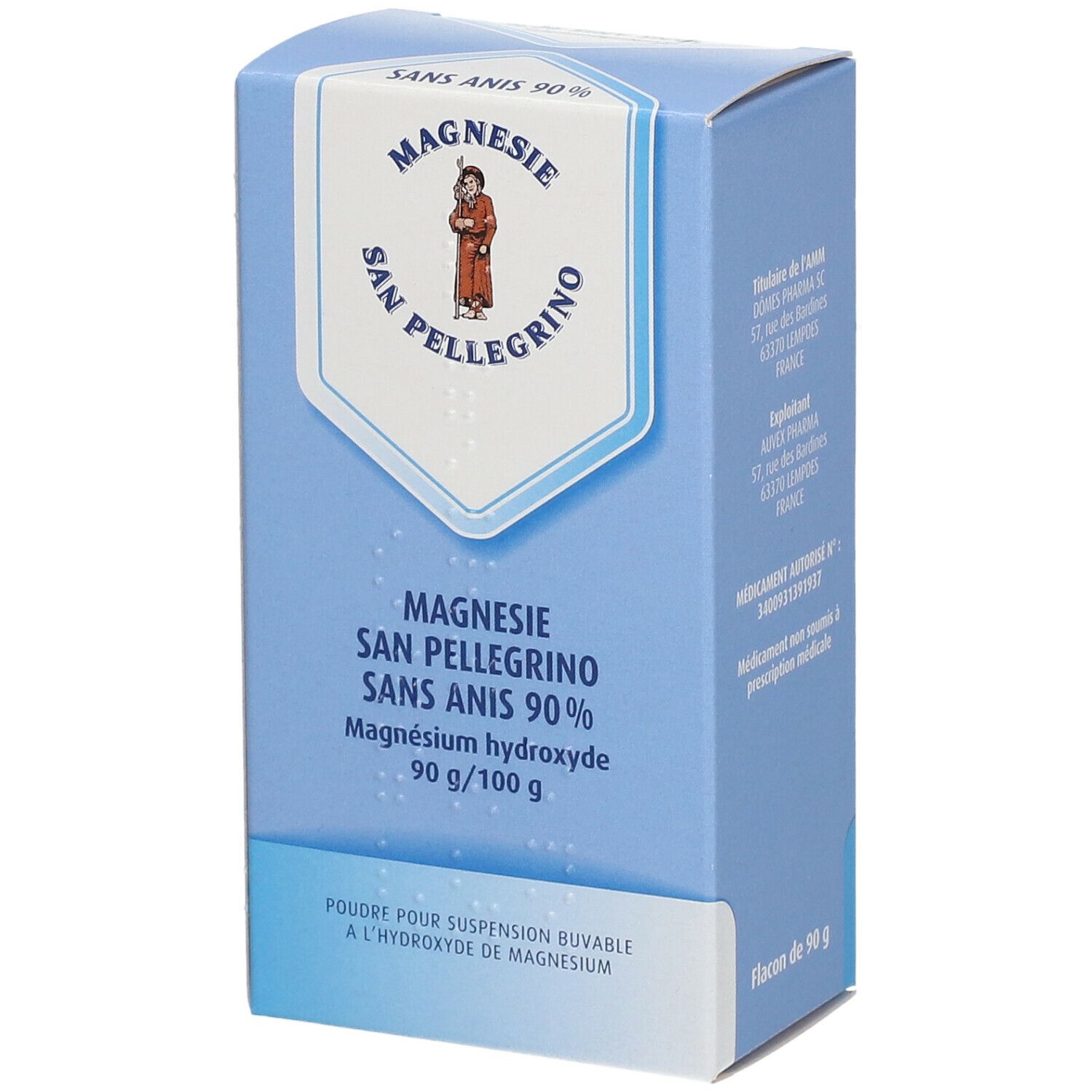 Auvex Magnesie san Pellegrino s/s