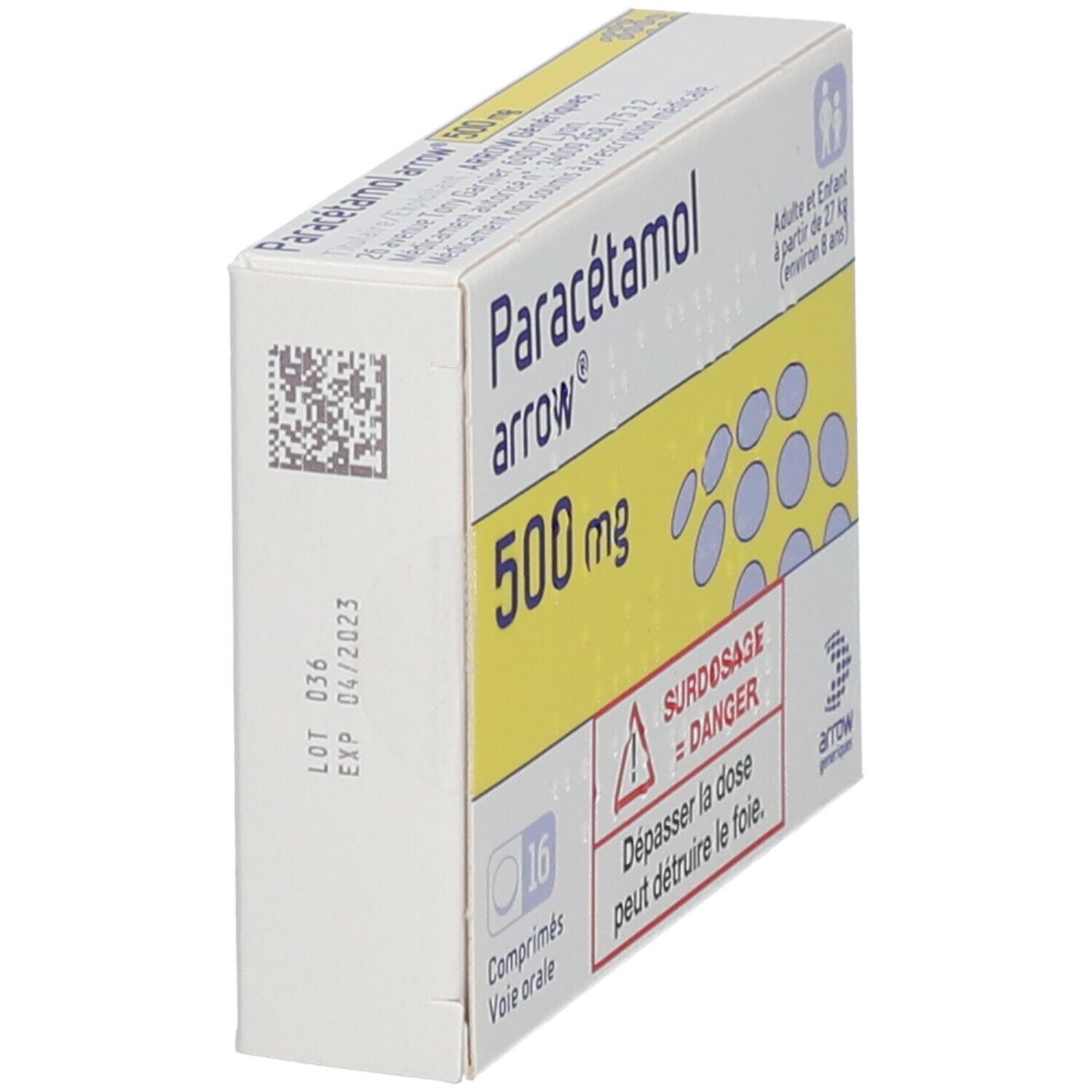 Arrow® Paracétamol 500 mg