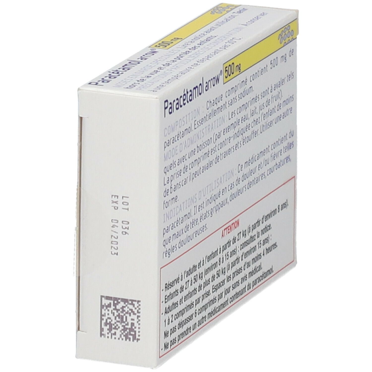 Arrow® Paracétamol 500 mg