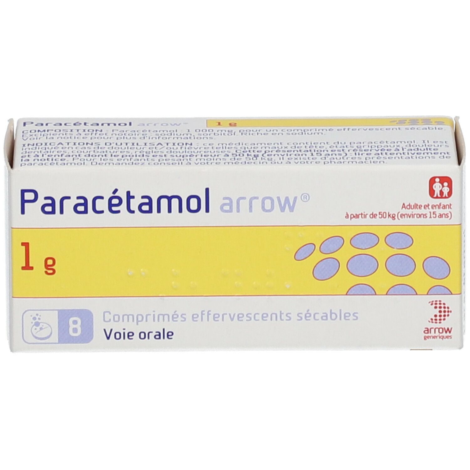 arrow® Paracétamol 1 g