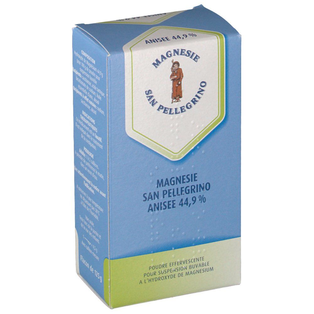 Auvex Magnesie san Pellegrino Anisee