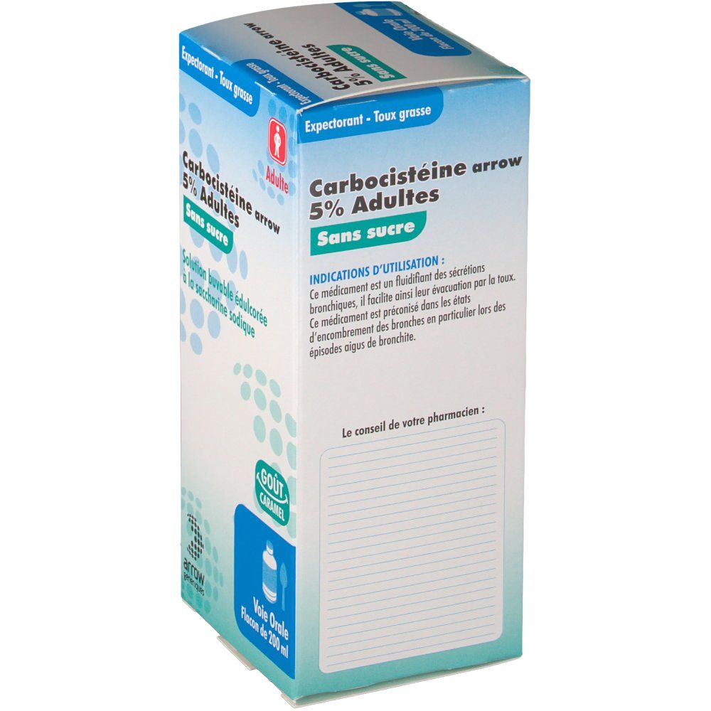 Arrow® Carbocisteine s/s Adulte